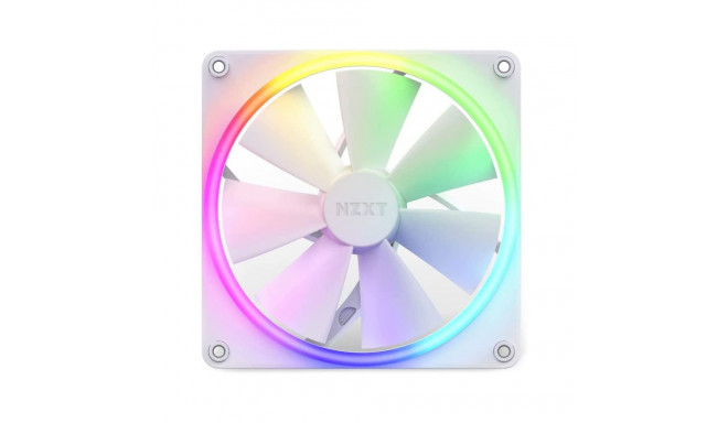 NZXT F140 RGB Twin Pack 140x140x26, case fan (white, pack of 2 incl. RGB & fan controller)