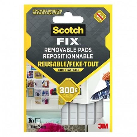 Kleepmass Scotch-Fix, padjad 36tk x 11x15mm
