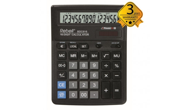 Calculator Desktop Rebell BDC616