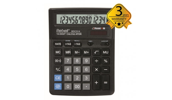 Calculator Desktop Rebell BDC514