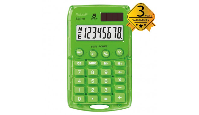 Calculator pocket Rebell STARLETG BX