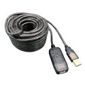 Techly Active Extension Cable USB 2.0 Hi-Speed 10m IUSB-REP10TY