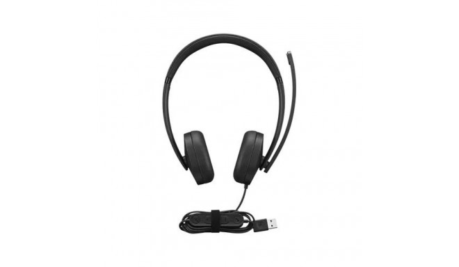 Lenovo 4XD1P83425 headphones/headset Wired Head-band Calls/Music USB Type-A Black