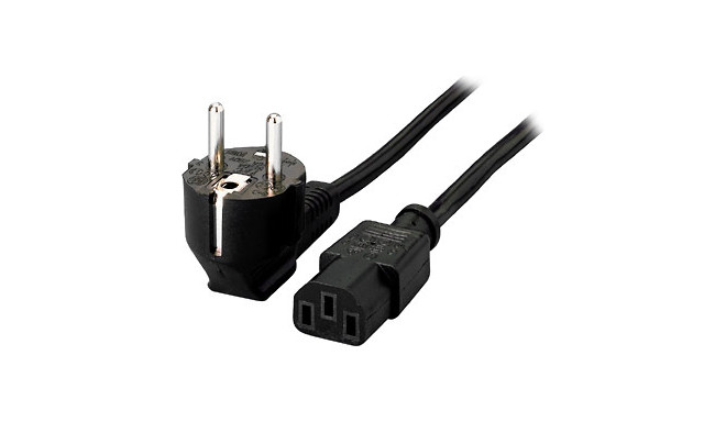 Equip High Quality Power Cord, C13 to Schuko