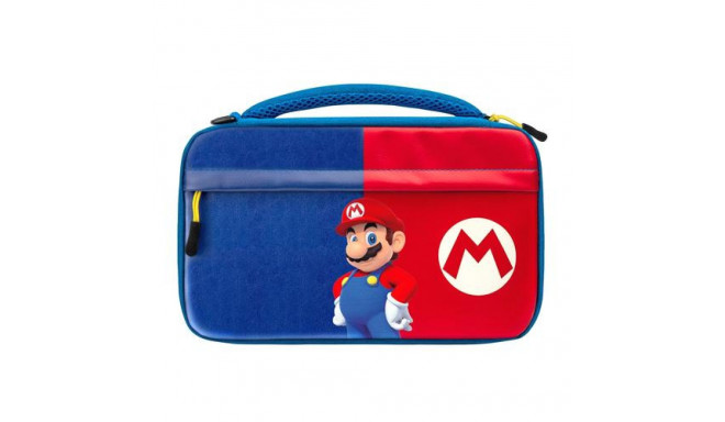 PDP Commuter: Power Pose Mario Hardshell case Nintendo Blue, Red