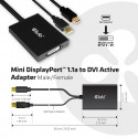 CLUB3D MiniDisplayPort 1.2a to Dual Link DVI-D Active Adapter