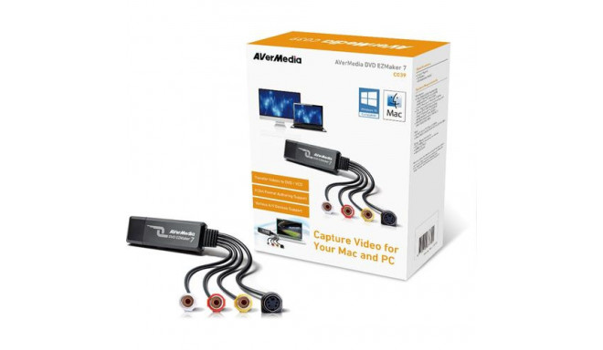 AVerMedia DVD EZMaker 7 video capturing device USB 2.0