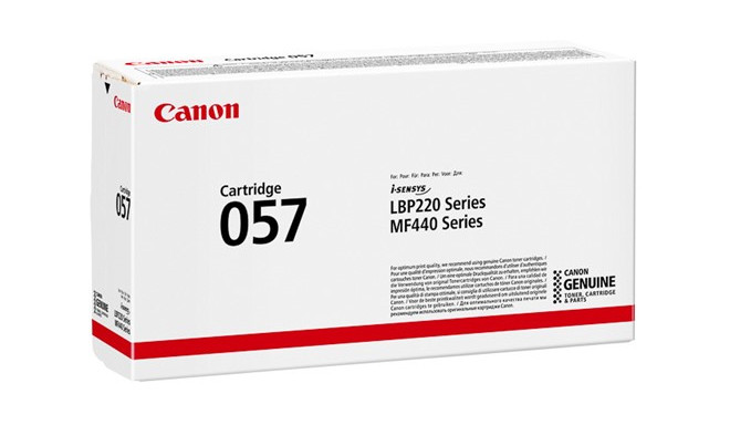 Canon 057 toner cartridge 1 pc(s) Original Black