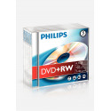 1x5 Philips DVD+RW 4,7GB 4x JC