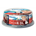 1x25 Philips DVD+R 8,5GB DL 8x IW SP