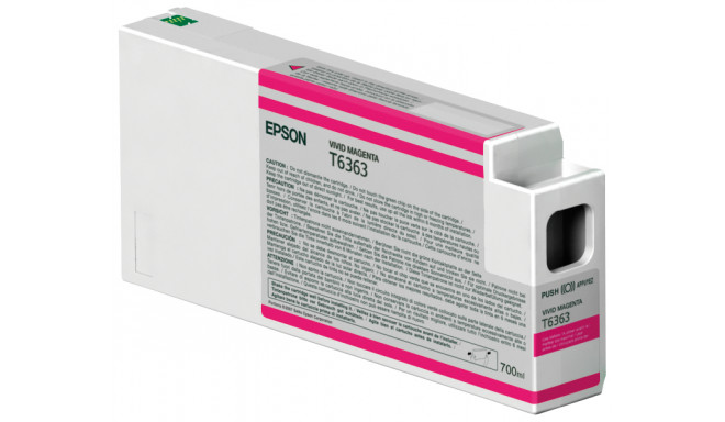 Epson ink cartridge vivid magenta T 636 700 ml      T 6363