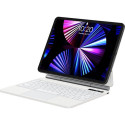 Baseus Brilliance Keyboard Case for Ipad Pro 12.9" (2018/2020/2021) (white)