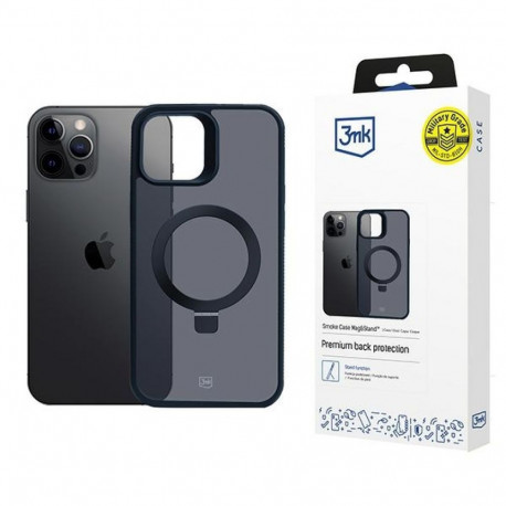 3MK Smoke Case iPhone 12 Pro MaxMagsafe & Stand