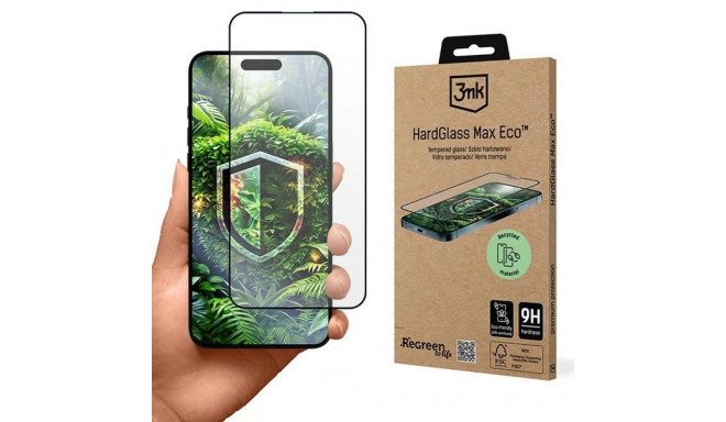 3MK HardGlass Max Eco iPhone 16 ProGRS CU 1304127