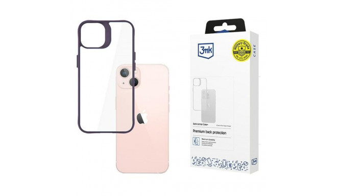 3MK Satin Armor Case+ iPhone 14 lilla