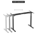 Adjustable Height Table Frame Up Up Bjorn, Black