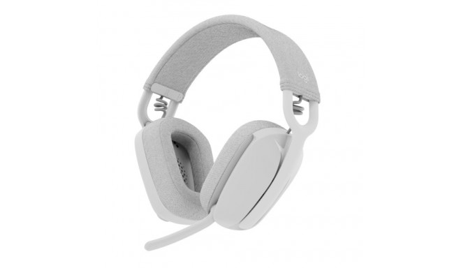 Logitech Zone Vibe 100 juhtmevabad kõrvaklapid, Bluetooth, valkjas