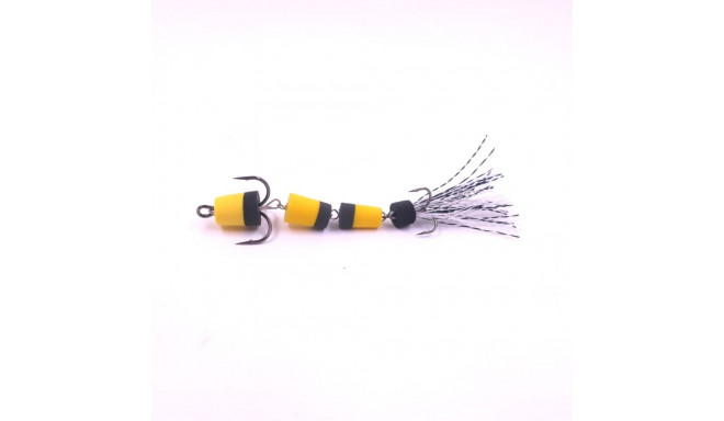 Merganser Mandula MA-70-0005, 1.7 g, 70 mm, Yellow / Black / Yellow, 1 pcs