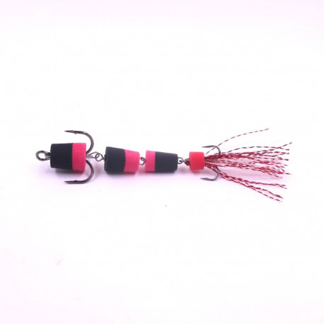 Merganser Mandula MA-70-0001, 1.7 g, 70 mm, Red / Black / Red, 1 pcs