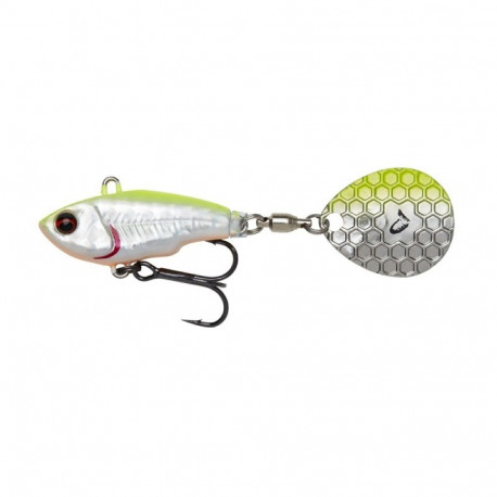 SavageGear Fat Tail Spin 6.5cm/16g/2-4m Lemon Back Flach
