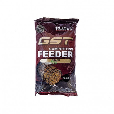 Groundbait TRAPER GST Feeder Roach Black 1kg