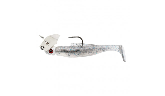 Chatterbait DIEZEL 1/4 oz/7g Smoky Shad (Silver blade/White head)