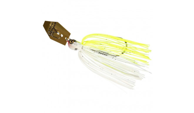 Chatterbait Elite Evo 3/8 oz/10.6g Chartreuse/White