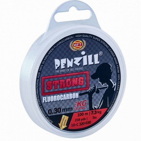 Fishing line WFT Penzill Fluorocarbon Strong 100m 7,3kg 0,30mm