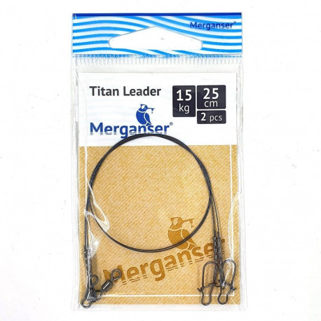 Merganser Titan Leader, 15 kg, 25 cm, 2 pcs