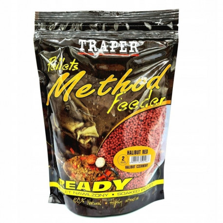 TRAPER Method Feeder Pellet Hiidlest Punane 2mm/500g