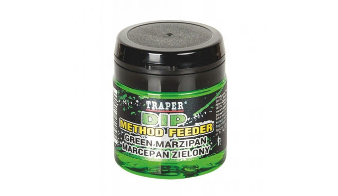 TRAPER Dip Method Feeder Martsipan roheline 60g