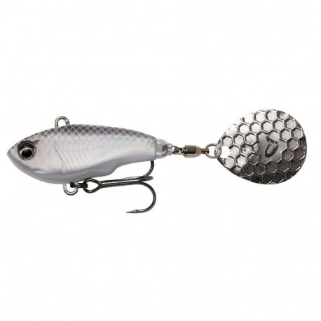 SavageGear Fat Tail Spin 8cm/24g/2-6m White Silver