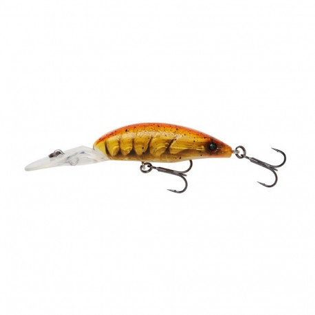 Lant SG 3D Shrimp Twitch DR 5.2cm/6.4g/1.5-2.5m Golden Ghost