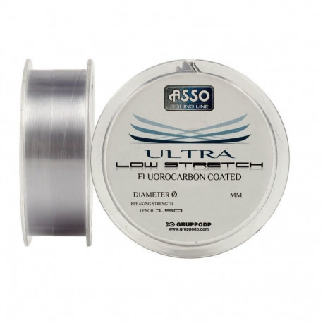 Tamiil ASSO Ultra Low Stretch 150m 0.12mm/2.6kg grey