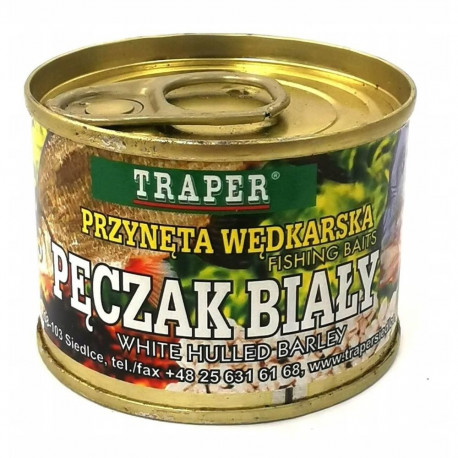 Natural hook bait TRAPER White hulled barley 70g