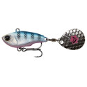 SavageGear Fat Tail Spin 5,5 см/9 г/1–2 м Синий Серебристый Розовый