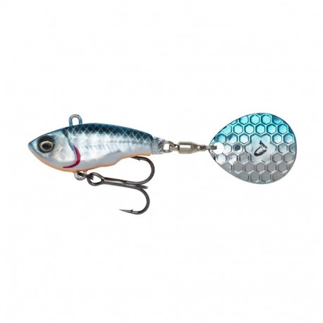 SavageGear Fat Tail Spin 5.5cm/9g/1-2m Blue Silver