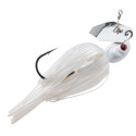 Chatterbait Project Z 1 uncijos / 28,3 g Pearl Ghost