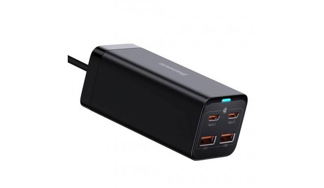 Baseus GaN3 Pro Lādētājs PD / 65W / 2x USB-C / 2x USB  + USB-C - USB-C Kabelis