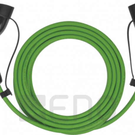 BLAUPUNKT Ladekabel E-Auto 16A/1Phase/Typ1->2/8m