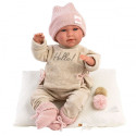 Mimi baby doll crying with pillow 42 cm