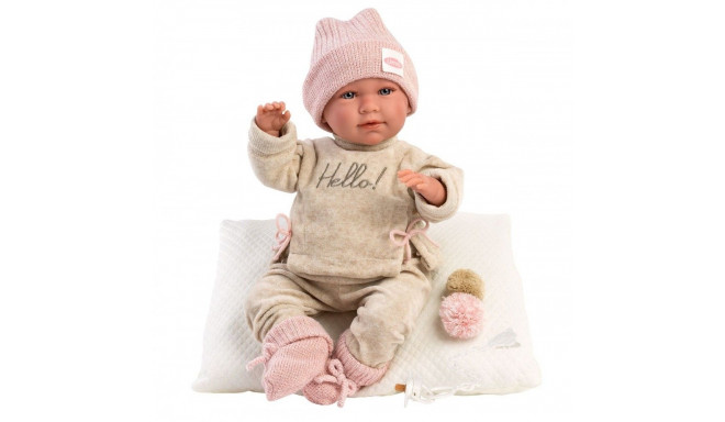 Mimi baby doll crying with pillow 42 cm