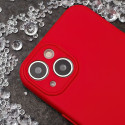 Silicon case for iPhone SE 2024 red