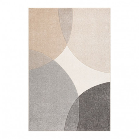 Carpet DIXIE CARVED-2, 133x190cm, grey/beige