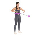 Hula hop plus size with tabs and weights HMS HHW12 purple