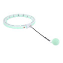 Hula hop with tabs, weight and counter HMS HHW06 green