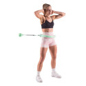 Hula hop with tabs, weight and counter HMS HHW06 green