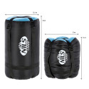NILS CAMP NC2012 sleeping bag Black and blue