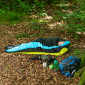 NILS CAMP NC2012 sleeping bag Black and blue