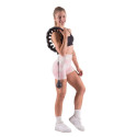 Hula hop with tabs and weights HMS HHW01 black